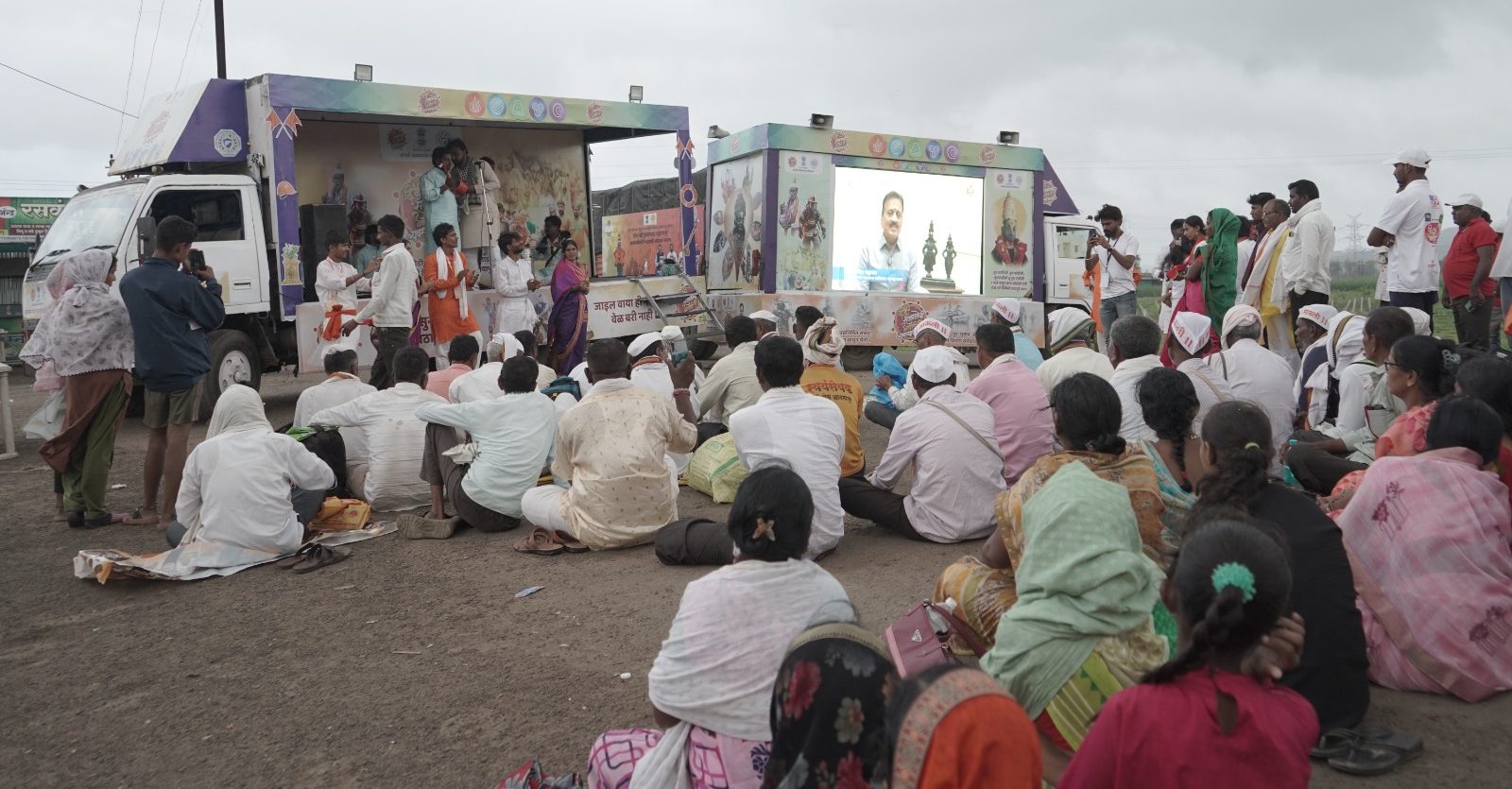Disaster Awareness Tableau Captivates Devotees During Ashadhi Pilgrimage 1 Disaster Awareness Tableau Captivates Devotees During Ashadhi Pilgrimage