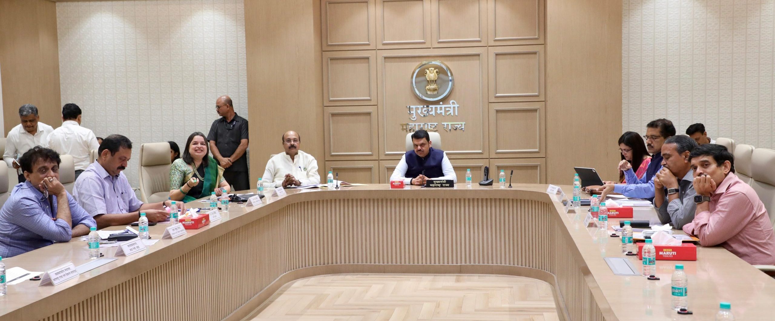 CM Fadnavis Directs Timely Land Acquisition for Key Infrastructure Projects Across Maharashtra 1 CM Fadnavis Directs Timely Land Acquisition for Key Infrastructure Projects Across Maharashtra