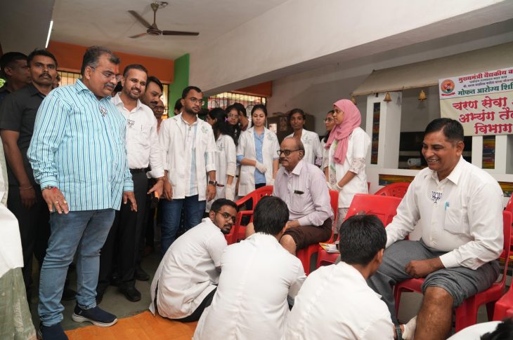 Free Medical Camp Held In Kalyan With CM Relief Cell Support