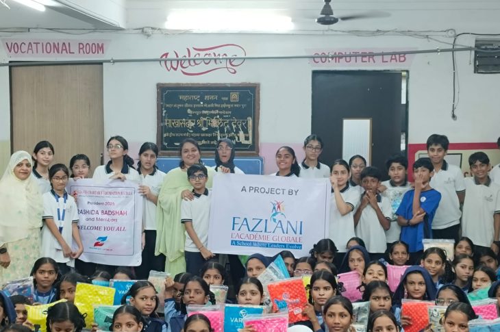 Students Raise Funds to Gift Raincoats to Underprivileged Girls in Mumbai