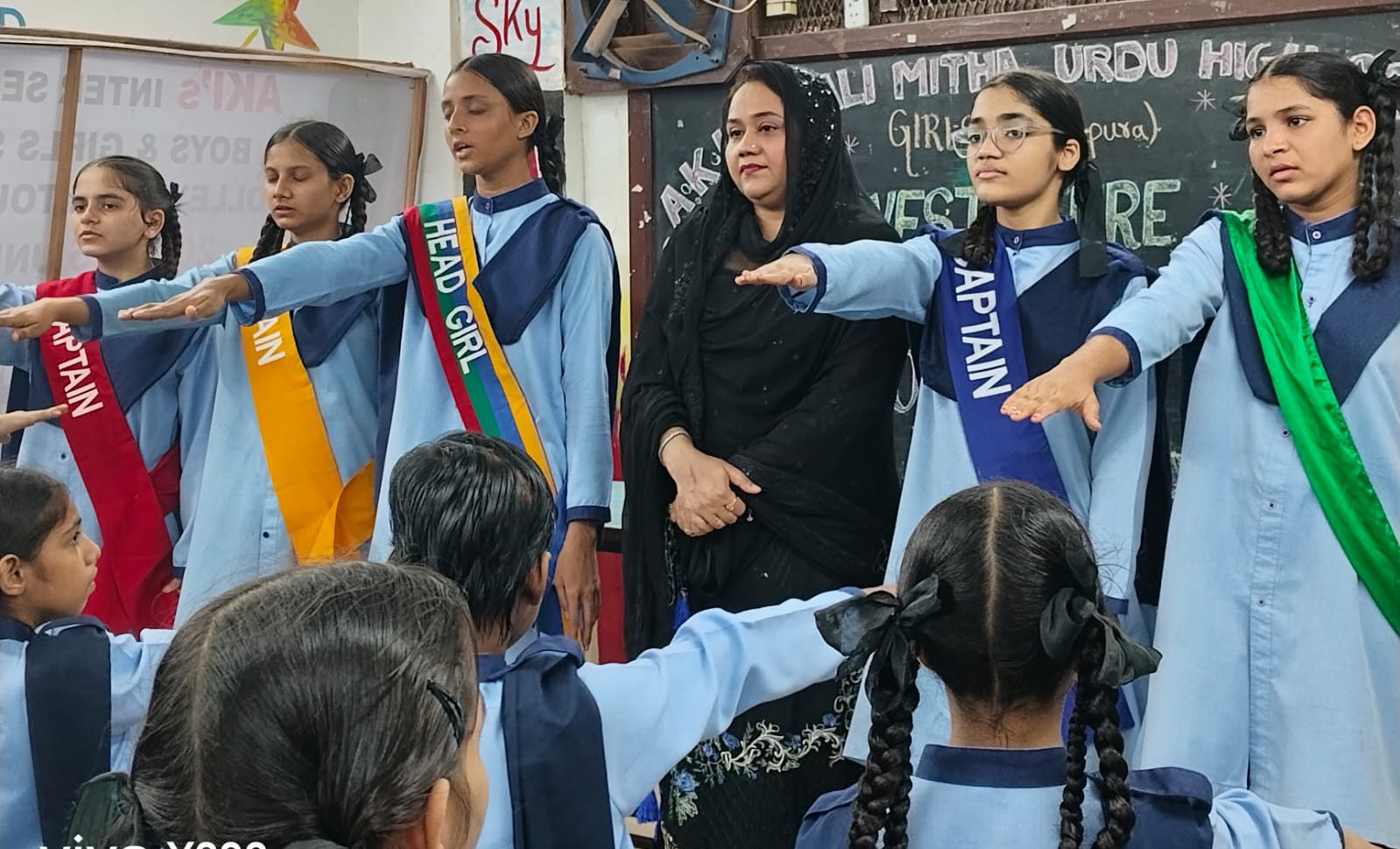 Madanpura School Instills Leadership Through Student Council Ceremony