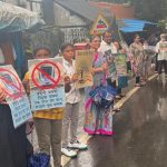 Residents Form Human Chain To Protest Against Uttan Metro Car Shed In Bhayandar