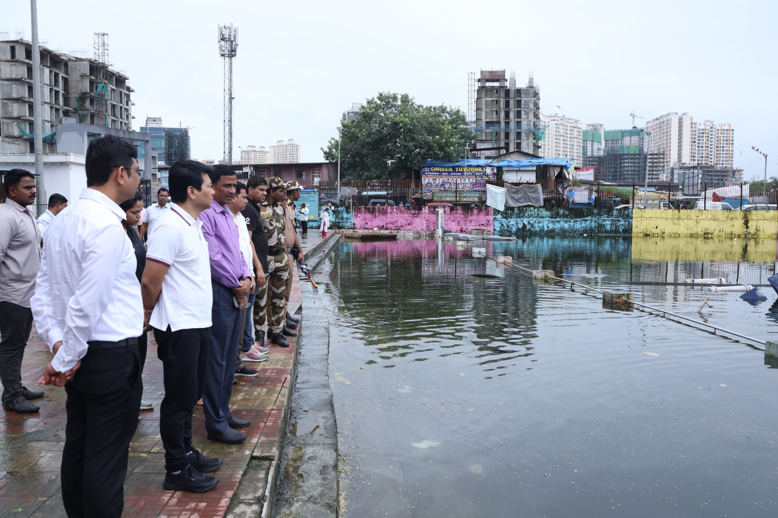 Mira-Bhayandar Chief Conducts Civic Inspection Drive Across Key City Zones