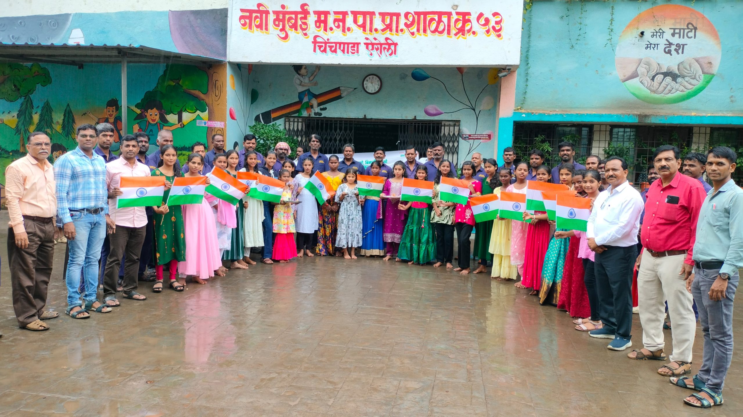 Navi Mumbai Schools Host Patriotic Activities Under Har Ghar Tiranga Campaign 1 Navi Mumbai Schools Host Patriotic Activities Under Har Ghar Tiranga Campaign