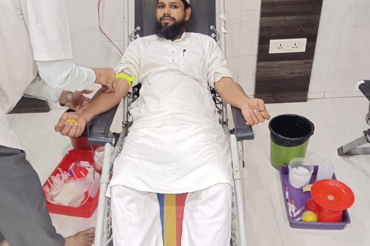 Muslim Youths Mark Prophet’s Birth Anniversary With Blood Donation Drive