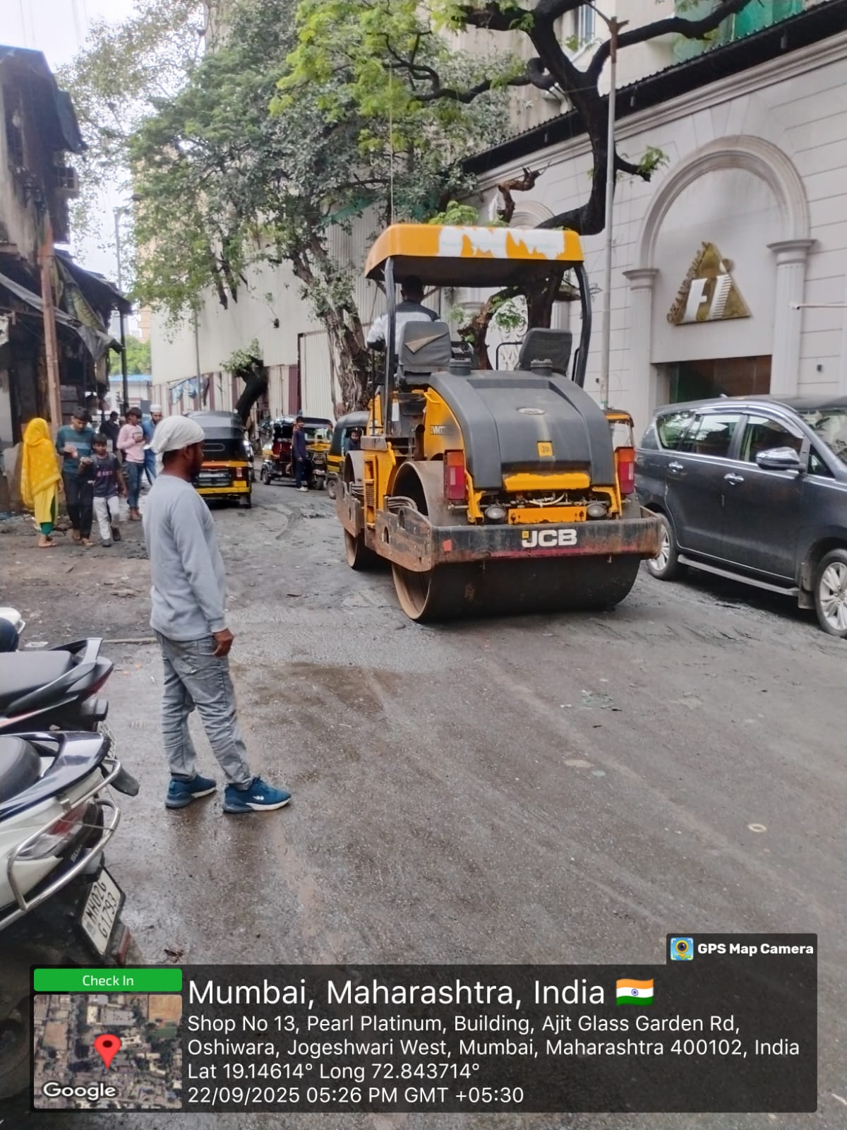 SRA Developer Booked For Pumping Rainwater Onto Road In Oshiwara