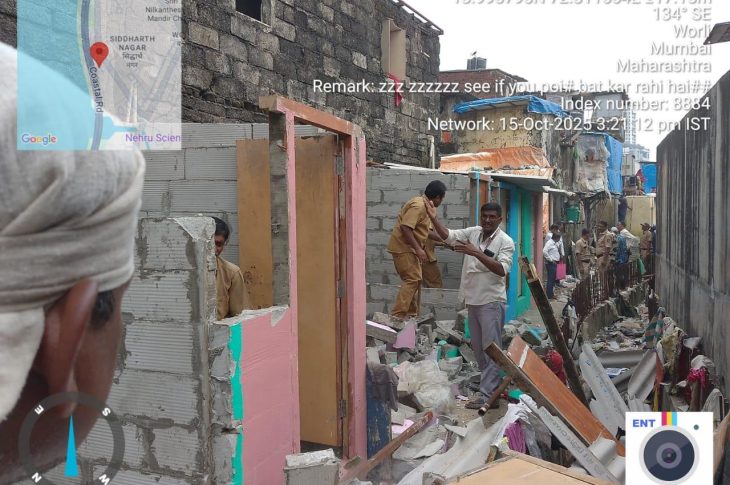169 Illegal Structures Demolished In Worli’s Madraswadi Area