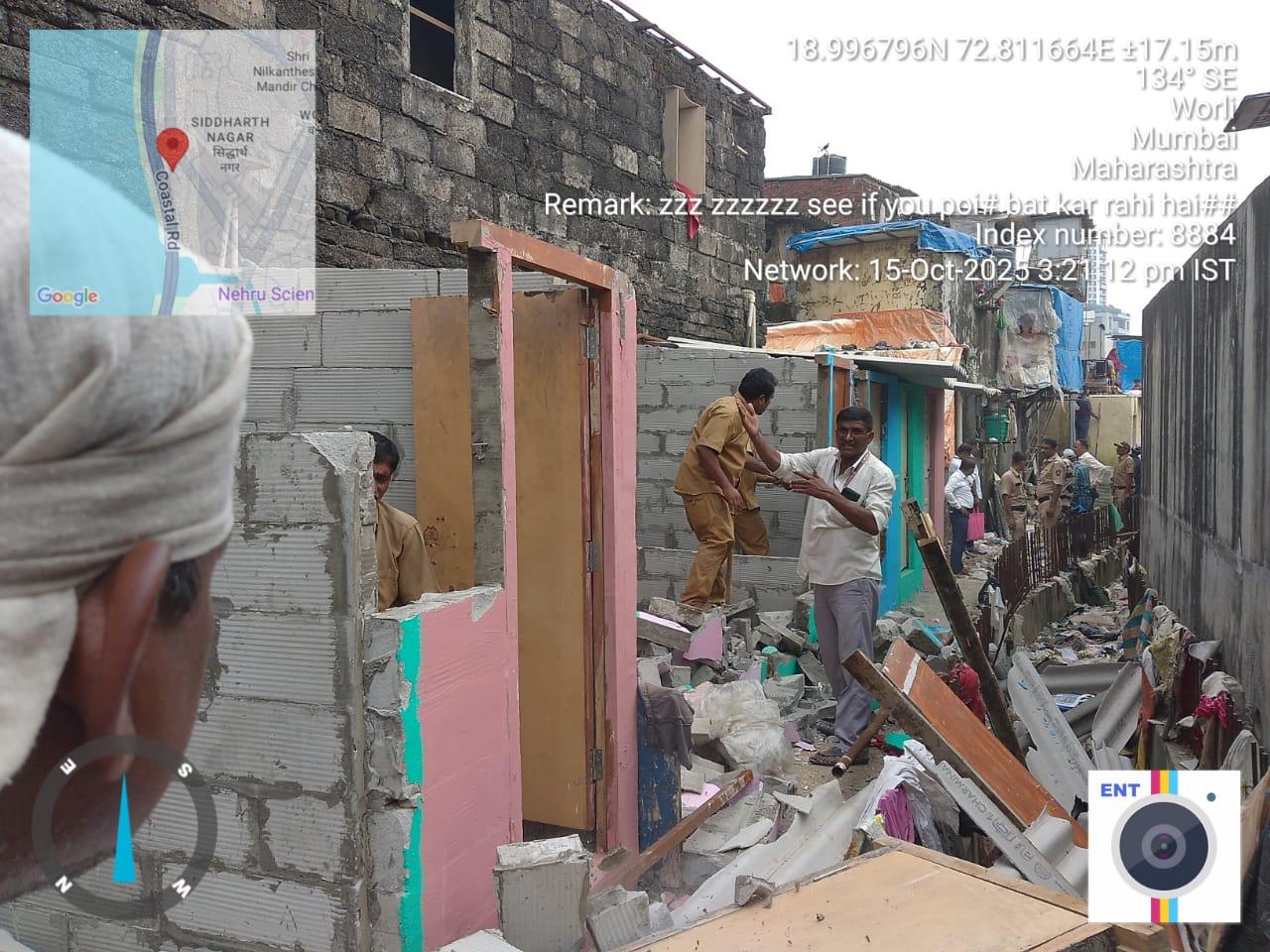 169 Illegal Structures Demolished In Worli’s Madraswadi Area